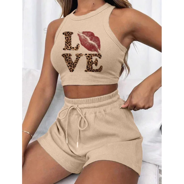 Conjunto Canelado 3D Cropped + Short - Imagem 4