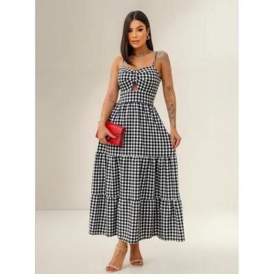 Vestido xadrez