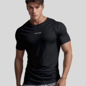"Camiseta Raglan Proteção UV Térmica Dry Fit Voker - Conforto e Estilo para Atividades ao Ar Livre"