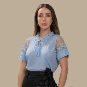 Blusa Feminina Elegante Moda Evangélica